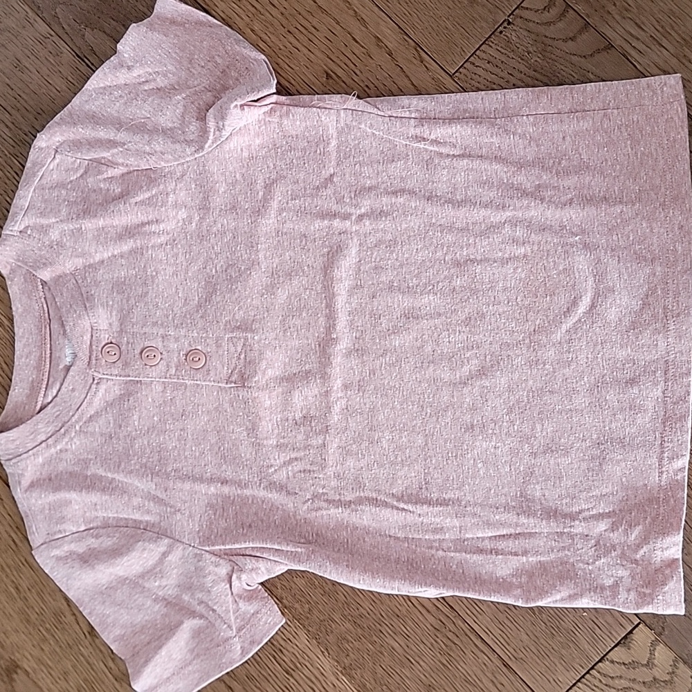 Garanimals Faded Red Short Sleeve Henley Tee